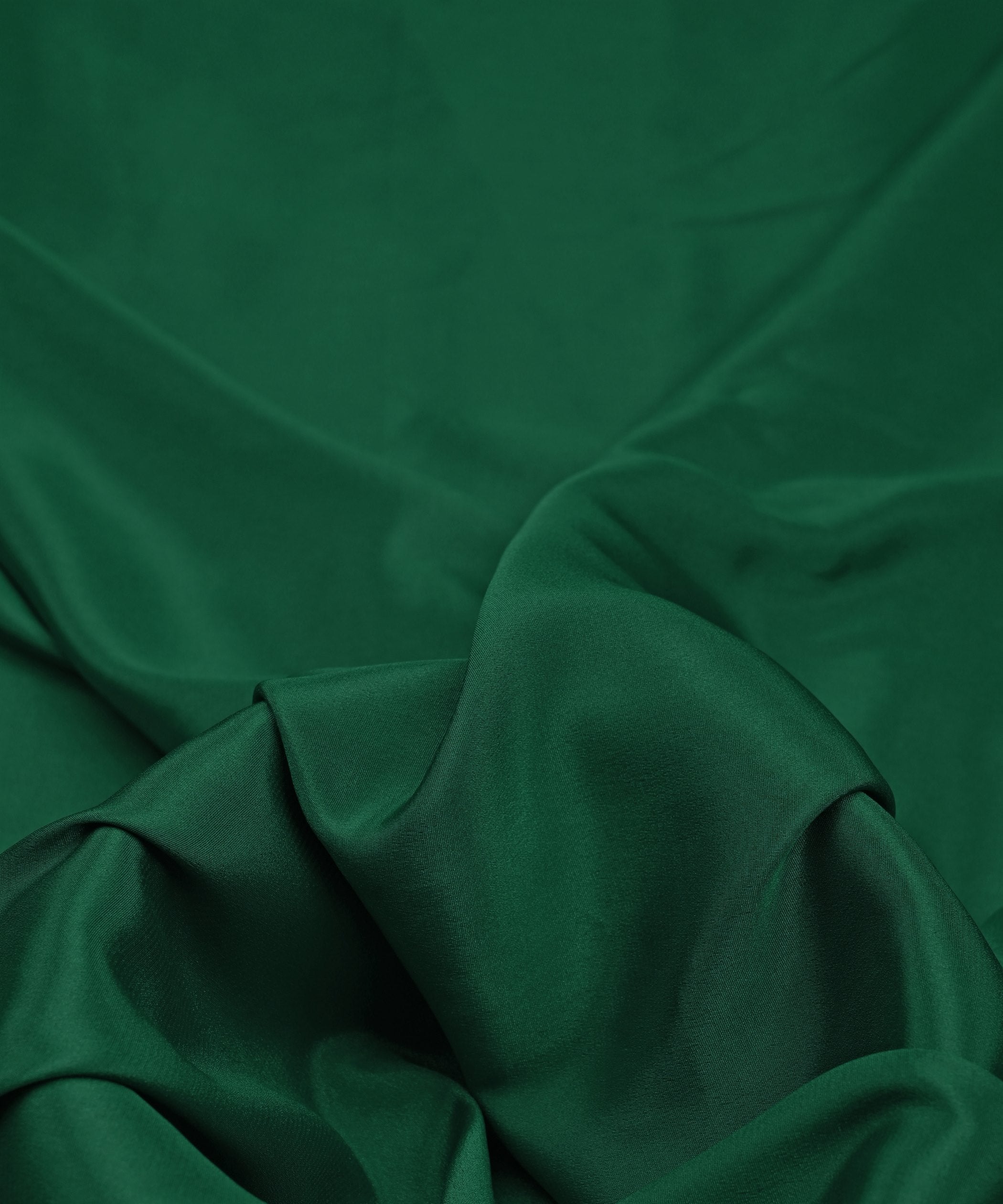 Buy Green Plain Crepe Fabric Online At Wholesale Prices