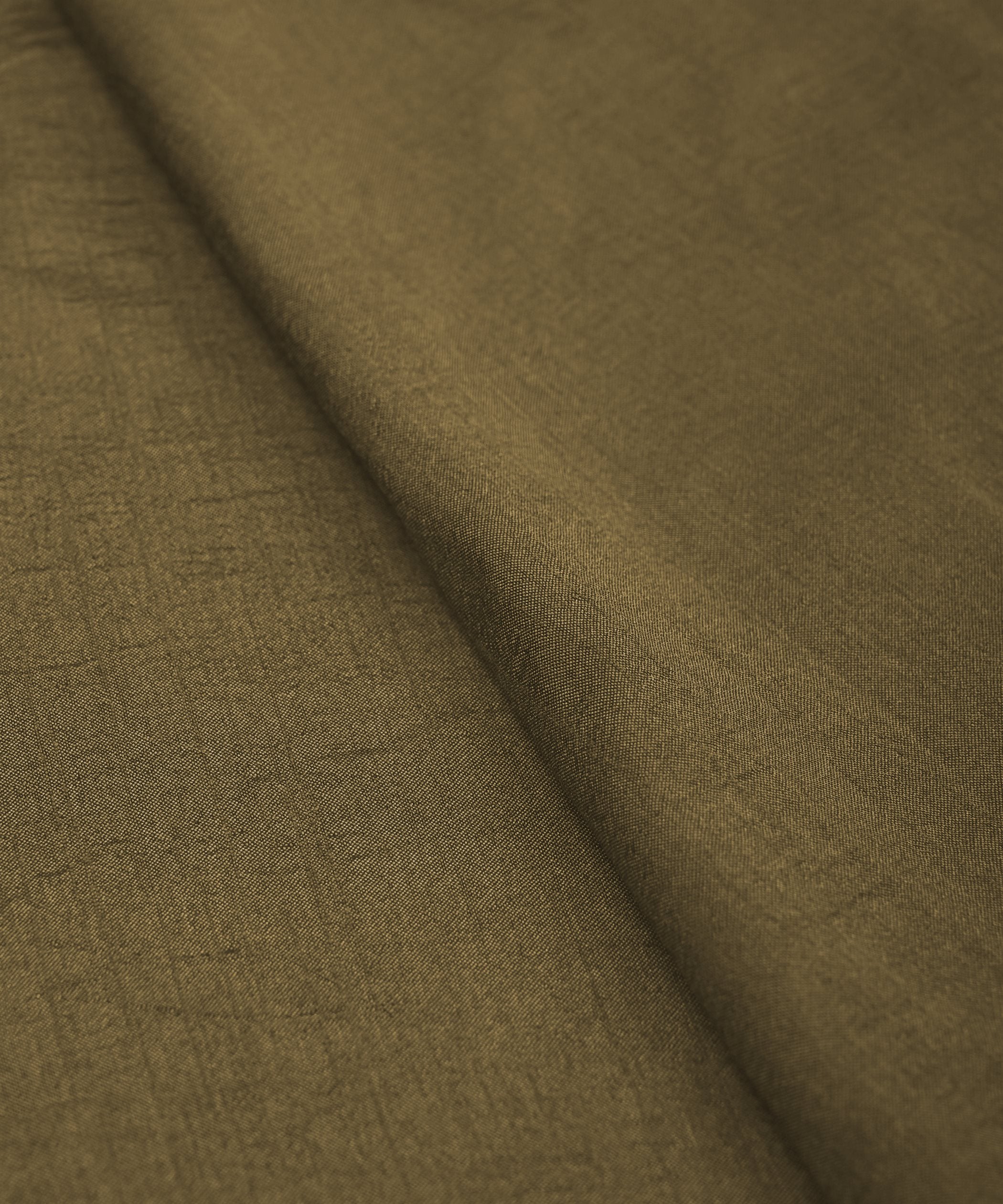 Bronze Plain Dyed Dola Silk Fabric