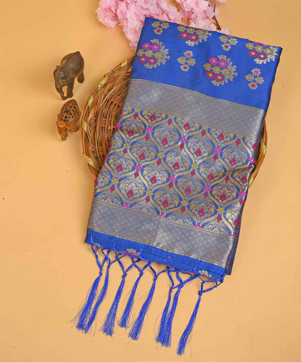 Banarasi Semi Silk Dupatta