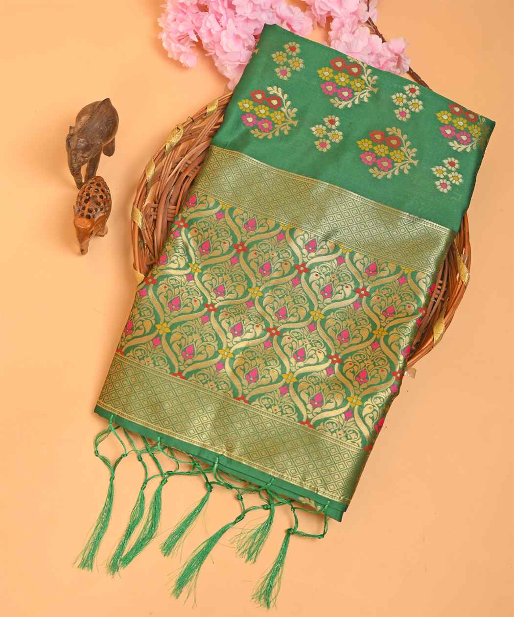 Banarasi Semi Silk Dupatta