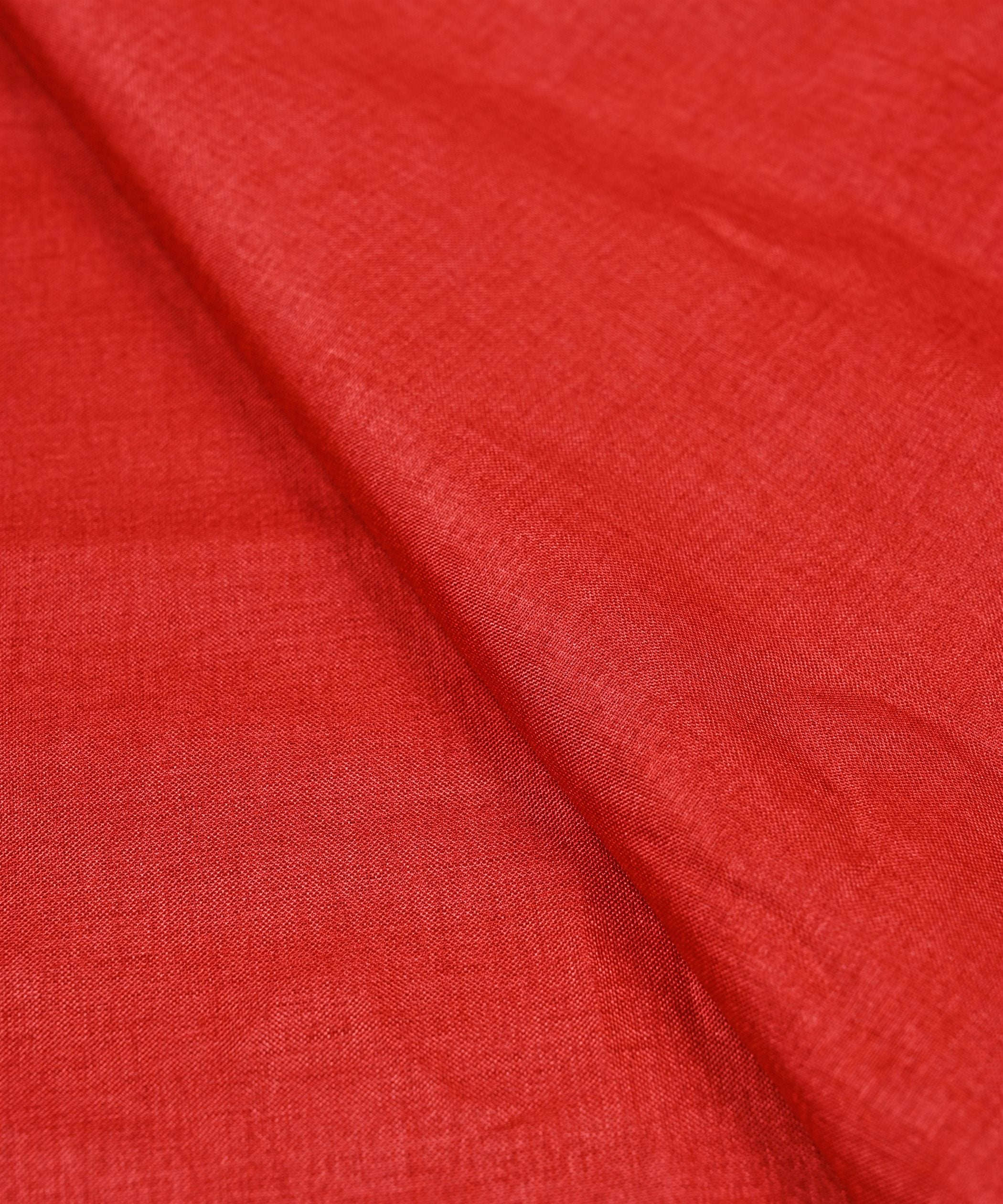 Bronze Plain Dyed Manipuri Fabric