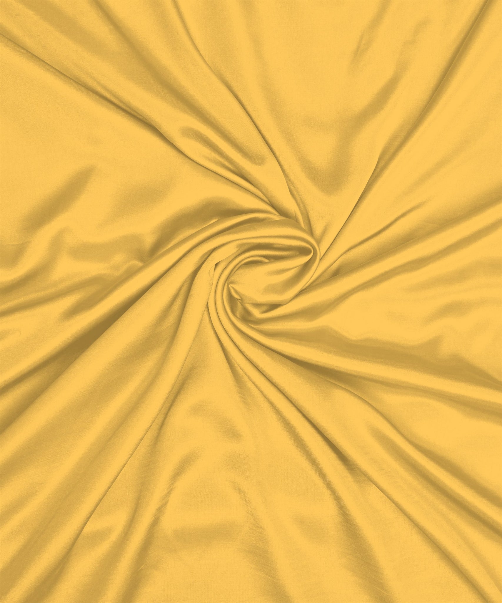 Buy Mustard Yellow Plain Modal Satin Fabric Online