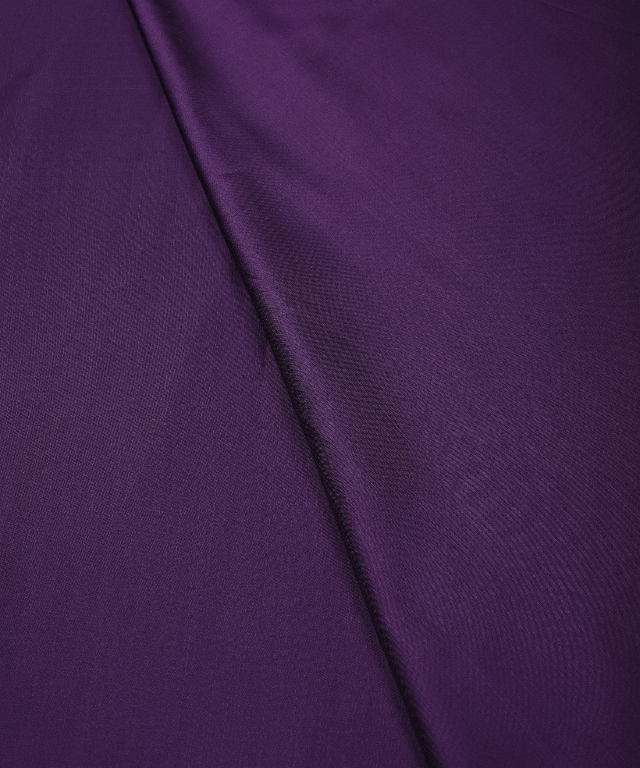 Purple Plain Dyed Modal Satin Fabric