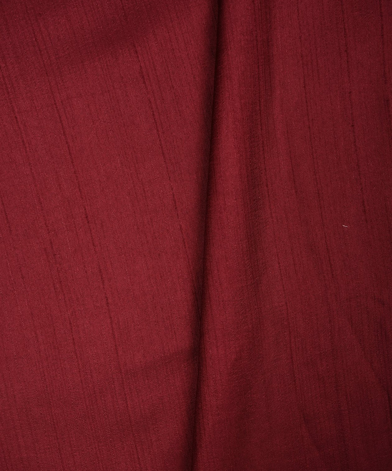 Maroon Plain Satin Georgette Slub Fabric