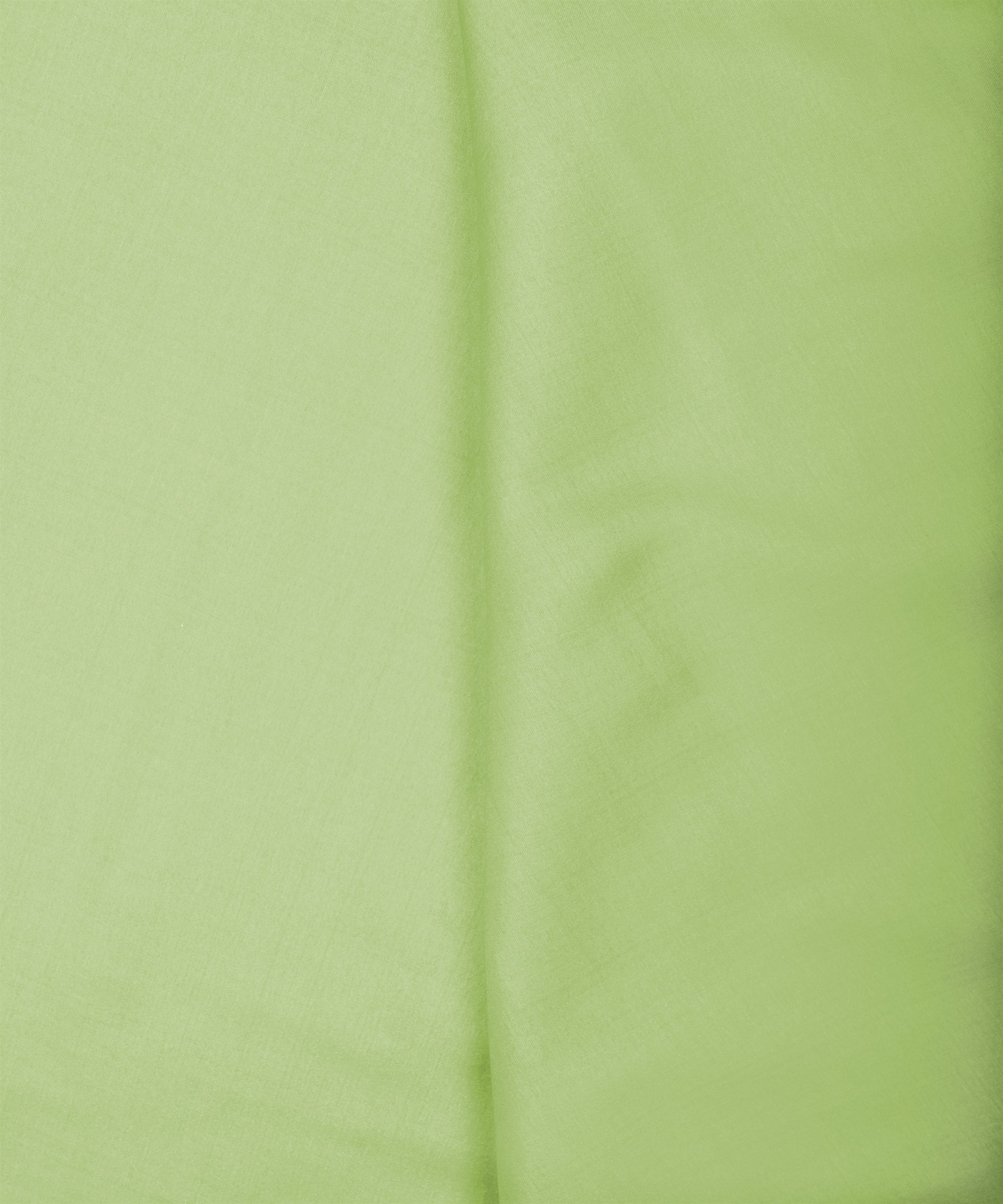 Pista Green Plain Dyed Tussar Silk Fabric